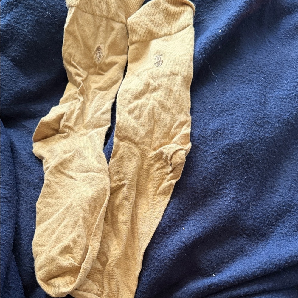 Polo Ralph Lauren Tan Crew Socks